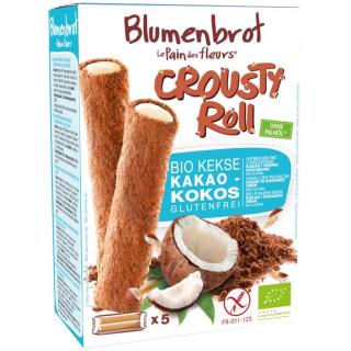 Blumenbrot Crousty Roll Keks Kakao-Kokos /glf