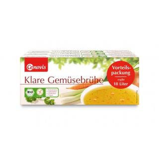 Gemüsebrühwürfel klare Brühe