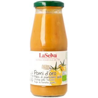 Stückige gelbe Tomaten