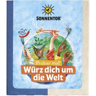 Würz dich um die Welt-Probier mal!